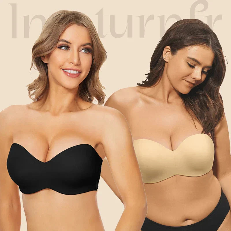 Reggiseno Senza Spalline BIANCO NERO | VANITY™